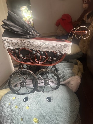Vintage dolls pram - vintage,