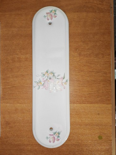 Ceramic door push - door, plate