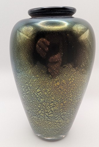 Malcolm sutcliffe glass vase - sutcliffe,