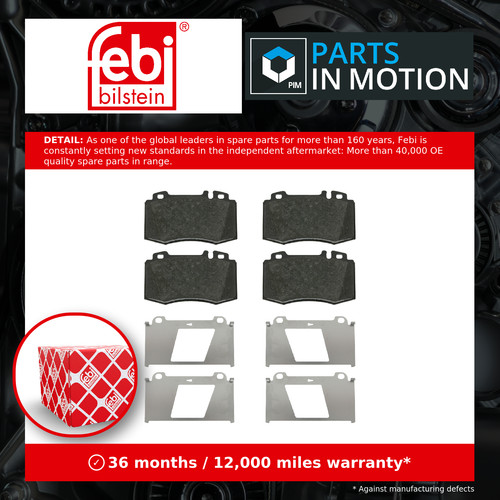 Brake pads set - pads,