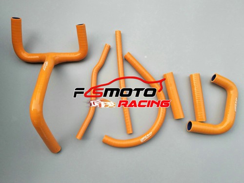 Orange silicone radiator hose - silicone,