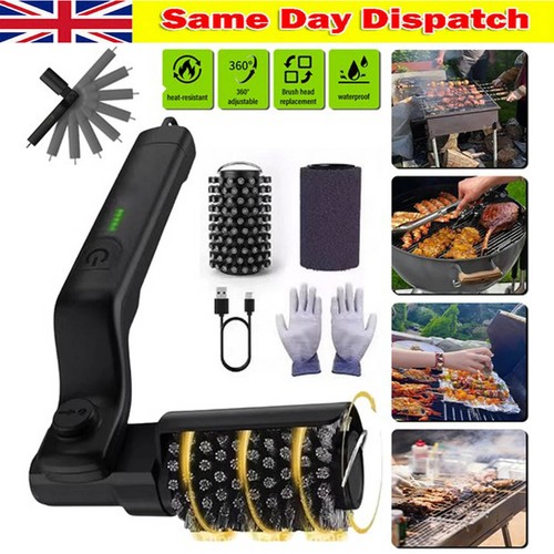 Electric grill brush speed - grill,