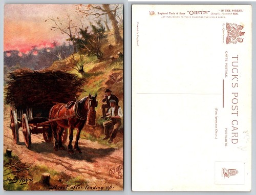 Harry payne oilette postcard - payne,
