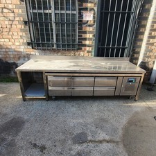 Polar Fridge With Six Drawer 1800mm And Stainless Steel Table 2350mm