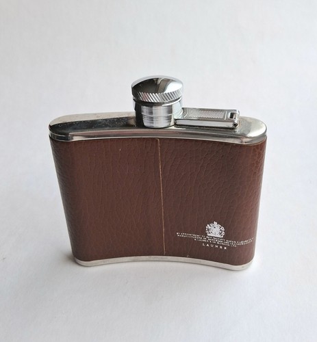 Vintage launer hip flask - launer,