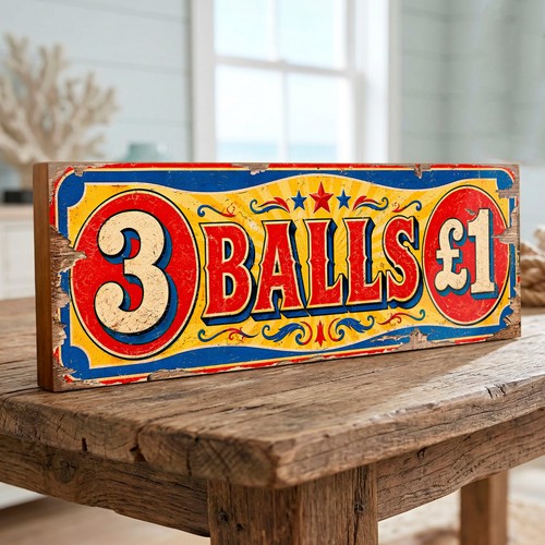 Balls fairground stall - balls,