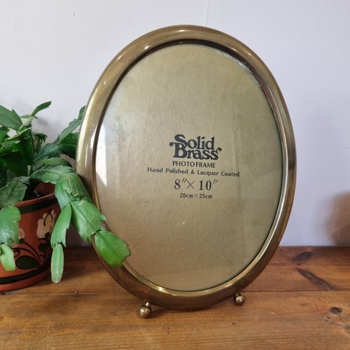 Vintage solid brass photo - vintage,