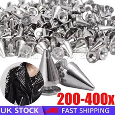 200/400Pcs 10mm Punk Cone