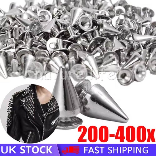 200 400pcs 10mm punk - 10mm, cone