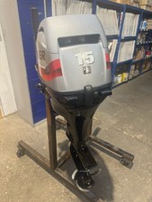 2016 MARINER 15HP 4 STROKE Manual Start Short Shaft Tiller Control F15M Outboard