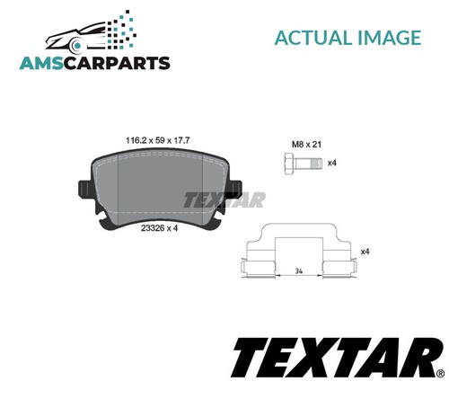 Brake pads set - pads, braking