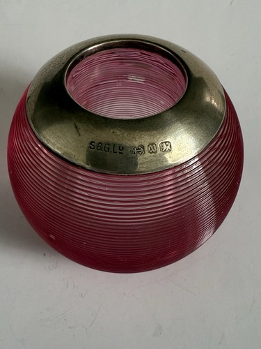 Fine victorian cranberry glass - victorian,