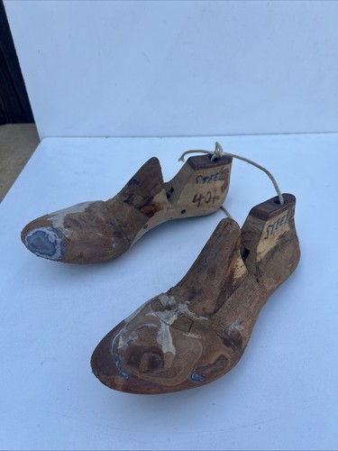Vintage wooden shoe last - shoe,