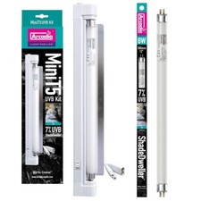 Arcadia ShadeDweller Pro T5 Kit 7% UVB Lamp 8W - Reptile UV Lighting & Reflector