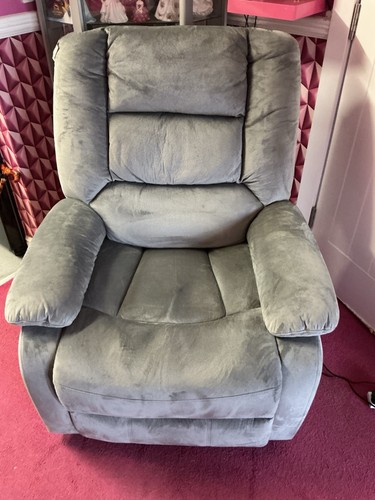 Grey riser and recliner - riser,