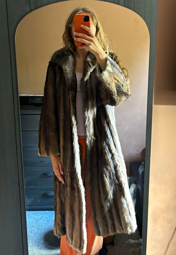 Real mink fur - , collared
