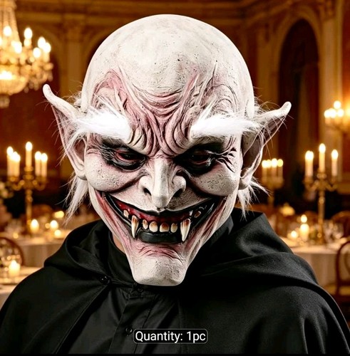 Horror grey latex - horror,