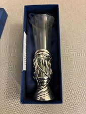 Silver Scenes bud Vase