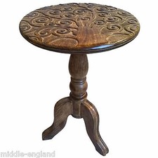 56CM WOODEN ROUND TABLE SIDE