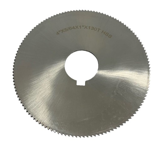 Diameter slitting saw - 4", hss