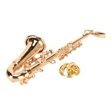 Musical Instrument Brooch Pin