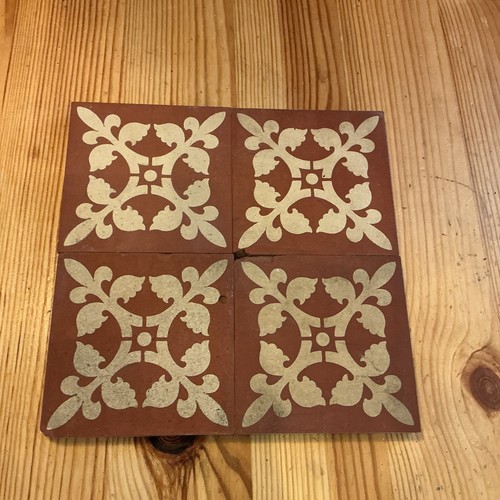 Vintage encaustic patterned - encaustic,