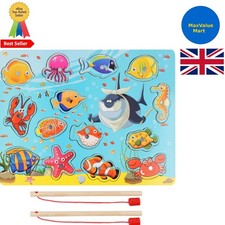 Wooden Magnetic Fishing Game