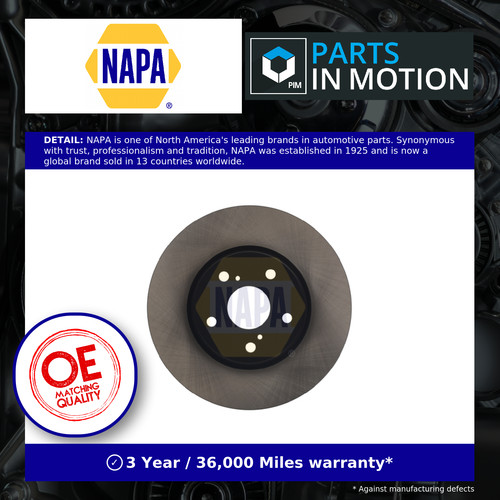 Brake discs pair vented - 2x,