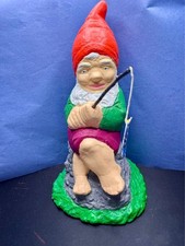 Orange Hat Fishing Gnome