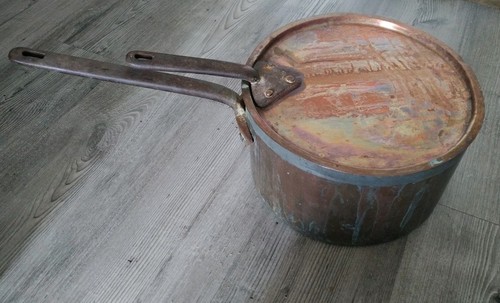 Large victorian copper - large, lided