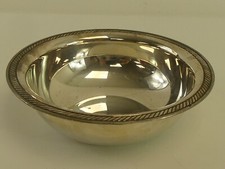 (ref288AA) Antique silver plated Christofle bowl dish