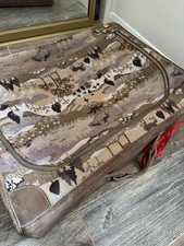 The French Luggage Company U.S.A. Genuine Vintage Luxury Suitcase 25"