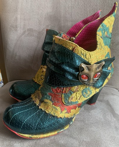 Irregular choice miaow yellow - choice,