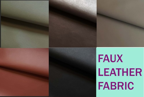 Faux leather fabric - leather, soft