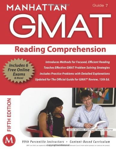 Reading comprehension gmat - comprehension,