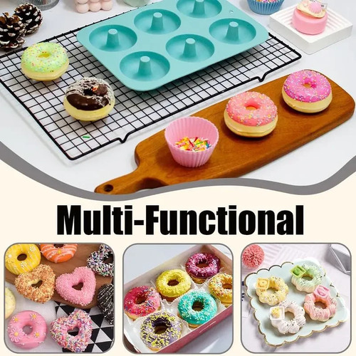 Silicone donut molds - molds, 6