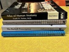Strength Training Book Lot –