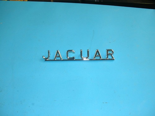 Jaguar boot trunk badge - boot,