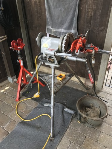 Ridgid 300 pipe threading - ridgid,