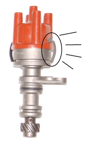 Distributor cap clips for - distributor,