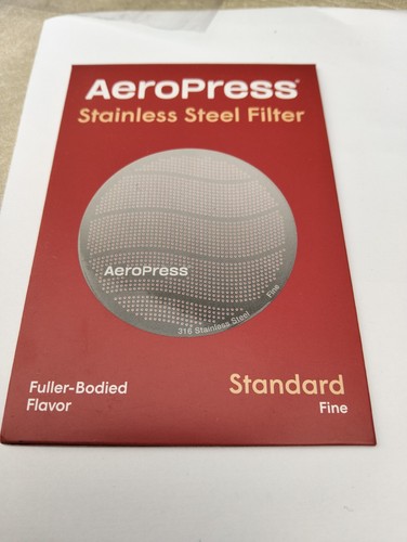 Aeropress stainless steel mesh - aeropress,
