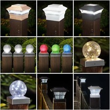Solar Powered Led Deck Cap