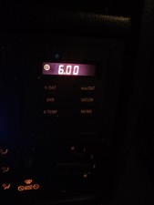 OEM BMW E30 6 Button OBC On