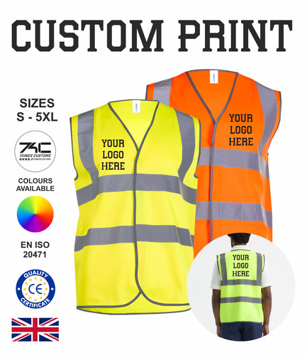 Personalised vis vest - hi,
