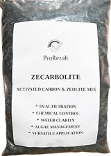 Activated Carbon & Zeolite Aquarium Algae & Ammonia Remover Crysal Clear Water