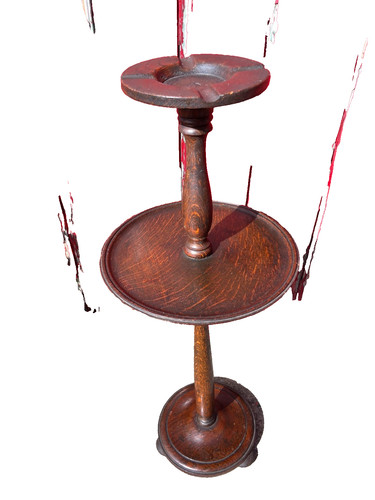 Vintage wooden tier smoker - 2,