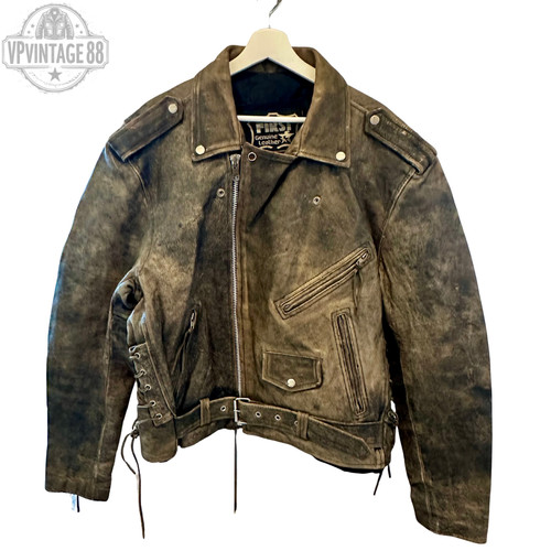 Vintage leather men - vintage, men's
