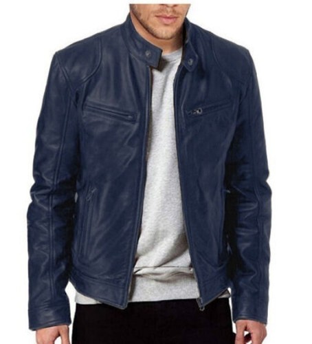 Men vintage cafe racer - men, brown