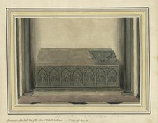 Thomas Fisher (1772-1836) - Watercolour Painting - Rochester Cathedral Kent 1790