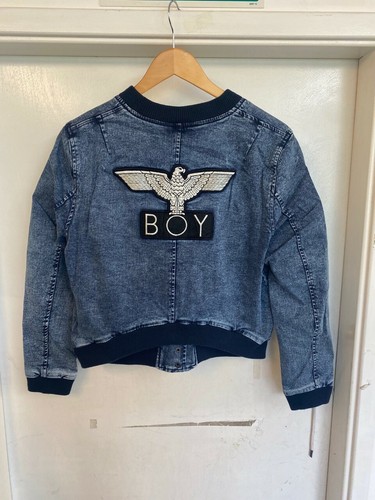 Boy london denim jacket acid - denim,